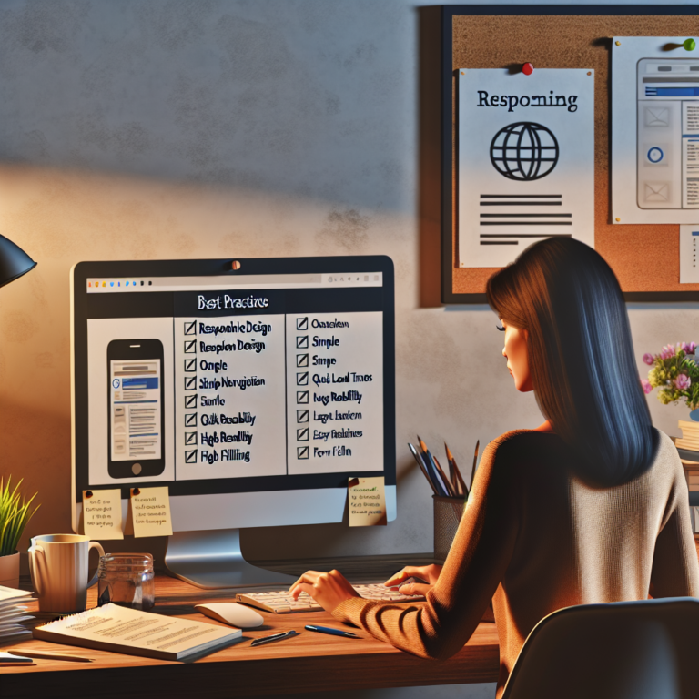Best Practices for Mobile-Friendly Website Design